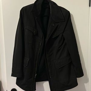 Reversible Men’s coat in black